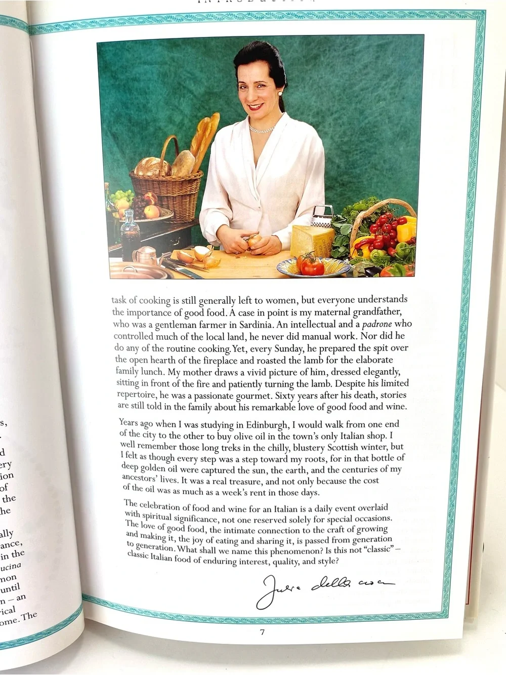 NEW The Classic Italian Cookbook Hardback by Julia Della Croce